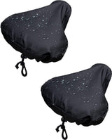 Waterproof Saddle Cover - Bicycle Saddle Cover - Cover for Bicycle Saddle - Rain Cover - Elastic Rain Cover for Bicycle Saddle - 2-pack