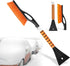 2-in-1 detachable snow brush and ice scraper - 27" ergonomic foam handle for effortless cleaning - Universal for cars and trucks