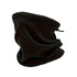Multifunctional tubular scarf (black) - lined with warm fleece, can be used as a neck warmer or face mask - windproof and warm scarf - suitable for winter sports such as skiing, snowboarding, cycling, hiking, and ice skating