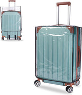 Transparent PVC Suitcase Protective Cover - 22 Inch - Anti-Dirt & Anti-Abrasion Dust Cover