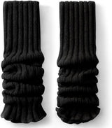 Winter leg warmers - Women's Oktoberfest leg warmers - Black women's leg warmers - Children's leg warmers - High knee socks and ankle warmers