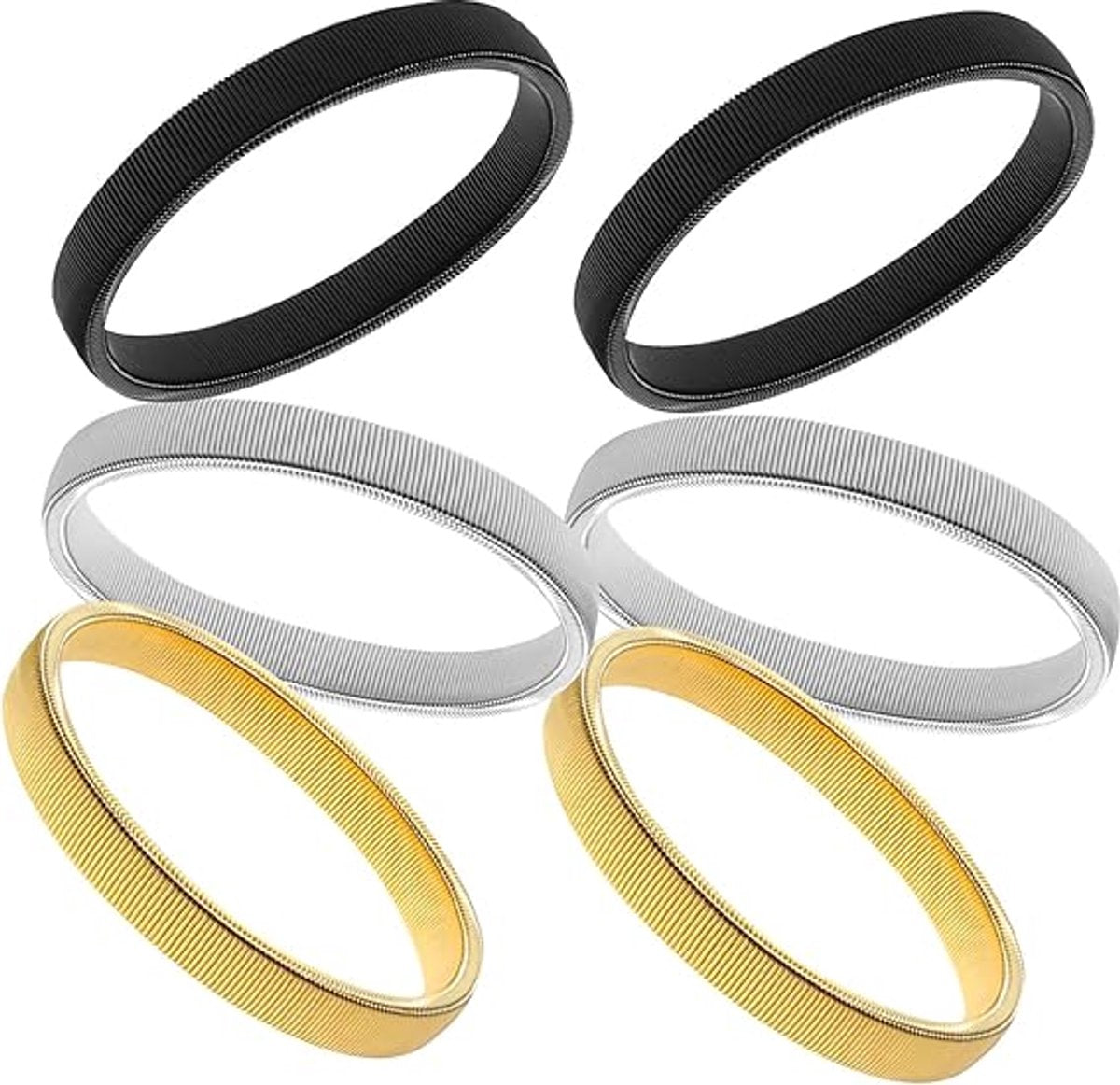 Sleeve holders 3 pairs – Non-slip, elastic, for long sleeves