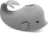 Baby Bath Faucet Cover - Soft silicone safety protector for children, toddlers and babies - Cute whale design, nice bath gift for children - gray