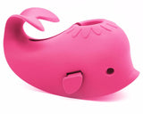 Baby Bath Faucet Cover - Soft silicone safety protector for children, toddlers and babies - Cute whale design, nice bath gift for children - red