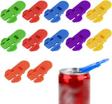 12-piece Getränkedosenöffner-Set – from Plastic – supplied for Cola, Beer, Fresh Drinks, Lemonade usw., single Dosenöffner