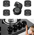 Child-safe Stove Knob 5-pack – With lock, universal, black