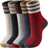Thermal socks - Soft, thick, warm - Vintage knit - Casual socks