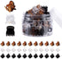Hair Clips - 36 Pieces 3 Colors - Mini Size 1/2 Inch - Strong Grip for Children and Adults
