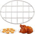 Oval 25 cm Cookie Cooler Rack - 304 Stainless Steel Cooler Racks Cookware 2 cm High Thick Version 1 piece