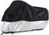Motorcycle cover, Waterproof car cover with lock holes and storage bag, suitable for motorcycles up to 245 cm