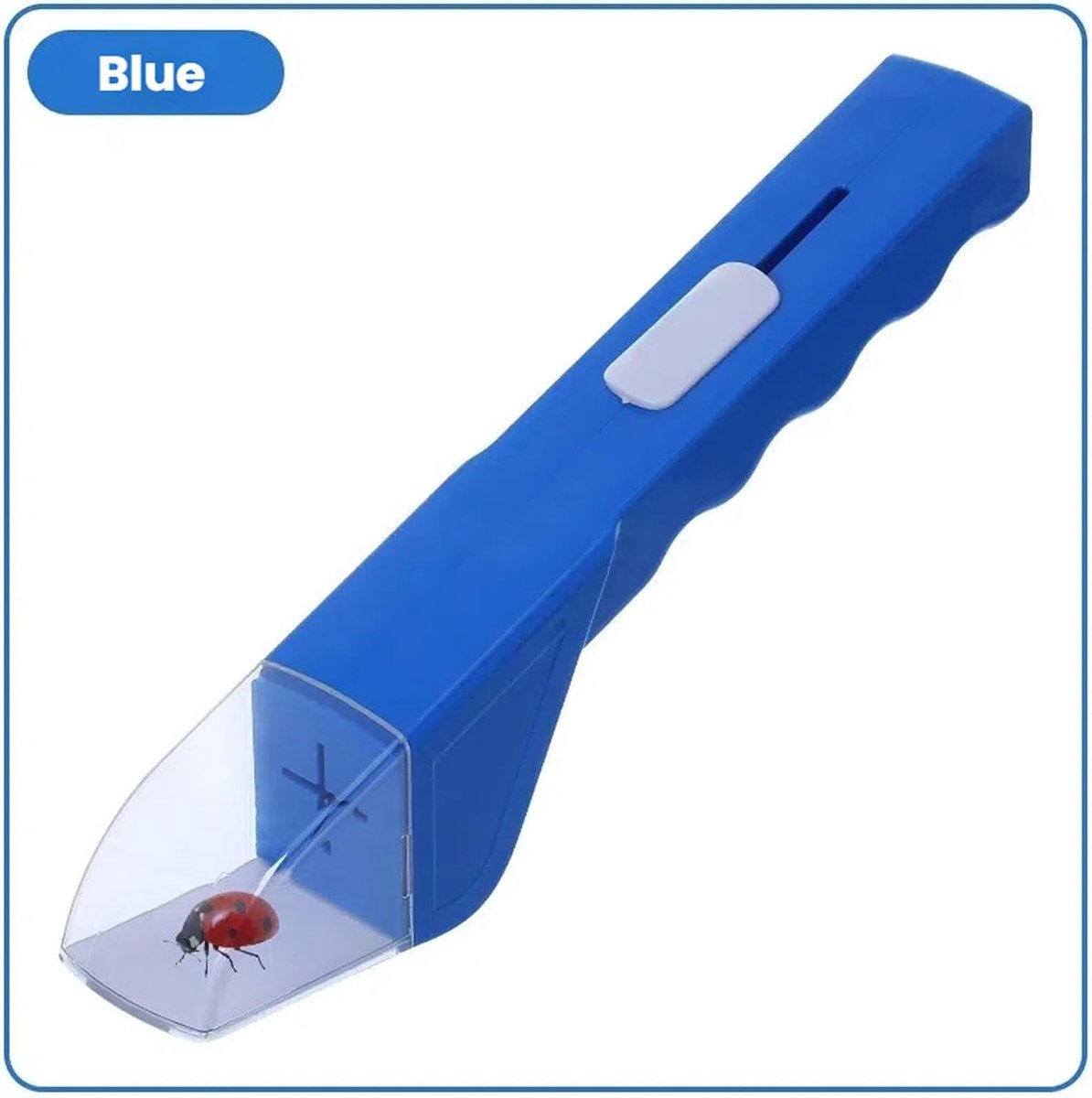 Portable, transparent insect observation box with a quick-opening lid, suitable for outdoor research and scientific projects, and convenient for entomological research.