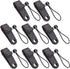 Tarp Clips & Bungee Cords 10-piece – Heavy Duty, for tents/banners (black)