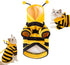 Bee Cat Costume - Small Hooded Set for Dog and Cat - Halloween Pet Costume