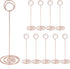 Table number holders 10-piece – 8.75 inch, rose gold, for parties/restaurants
