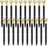 Ballpoint pen - 20 pieces - Metal casing - Black ink - Suitable for weddings, office occasions, etc. - Black