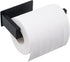 Toilet paper holder without Bohren - Selbstklebender Toilet paper roll holder, Toilet paper holder from Edelstahl - Toilet paper holder for kitchen and bath - Black