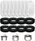 Filter cartridges - For pet water dispensers - including 8 cat fountain filters and 8 pump sponges
