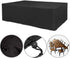 Garden furniture cover - waterproof - durable - 210D Oxford cloth - 240*140*90cm - black - outdoor - Protective cover for garden table and chair - Dustproof and waterproof