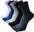 Toe Socks - Toe Socks - 5 Pairs - Yoga Socks - Cotton - Smooth Toe Seam - No Annoying Seams - Runner Toe Socks - Toe Socks - Toesocks - Flip-flop Socks - Men&