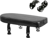 Rear Bicycle Seat - With Footrests - Rear Bicycle Seat - Luggage Carrier Cushion - Bicycle Seat Set - Rear Bicycle Seat - Bicycle Carrier Cushion - Universal - Black - Electric Bicycle/ Bicycles/Electric Scooter - Thickened - Soft