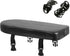 Rear Bicycle Seat - With Footrests - Rear Bicycle Seat - Luggage Carrier Cushion - Bicycle Seat Set - Rear Bicycle Seat - Bicycle Carrier Cushion - Universal - Black - Electric Bicycle/ Bicycles/Electric Scooter - Thickened - Soft