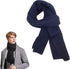 Knitted Scarf for Women & Men - Warm Winter Scarf - Small Scarf - Unisex - Oblong Scarf - Wool Scarf - Winter Warm & Soft - Men&
