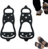 Shoe Covers - Crampons - Anti-slip - Crampons for Hiking Boots - Shoe Spikes - Crampons - For Women or Men - Black - Size 41-46