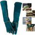 Pet Protection Gloves - Anti-bite - Abrasion-resistant - Insulated - Anti-scratch - Thickened - Anti-slip - Supple Leather - Pet Glove - 60cm - Heavy Duty Glove - Work Glove - Five-finger Gloves - Welding Gloves