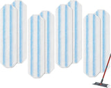 8-Pack - Microfiber mop pad replacement suitable for O Cedar H2pro mop system - Mop head replacement suitable for O-Cedar/Vileda H2pro - Machine washable, Reusable pad replacement - For Deep Cleaning