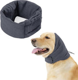 L - Noise-Reducing Ear Protectors for Dogs - Dog Ear Protector - Ear Protector for Dogs - Dog Ear Protector - Dog Ear Protection - Pet Cone - Noise-Dampening Dog Headband - Noise-Reducing Dog Ear Warmer - Keep Warm - Adjustable
