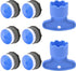 Water-Saving Aerator - M18 x 6 Pieces Tap Aerator - With Mounting Wrench - Tap Strainer for Taps - Tap Attachment - Tap Connector - Includes Disassembly Wrench & Removal Tool - Blue