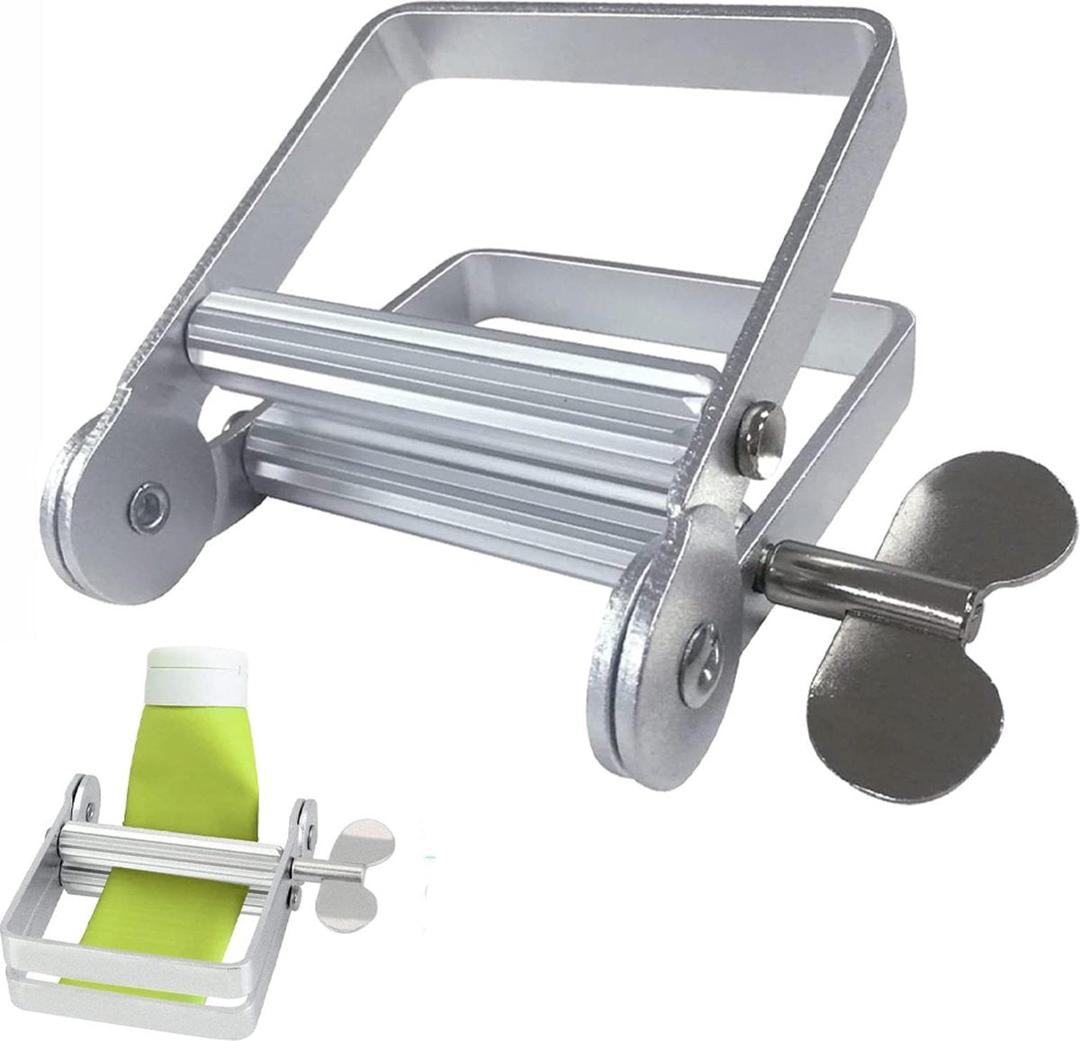 Tube Squeezer - Tube Extruder - Efficient and Durable - Save Money and Reduce Waste - Ergonomic Design - Eco-Friendly - Easy to Use - Stainless Steel - Suitable for Toothpaste, Creams, Gels - For the Last Remains