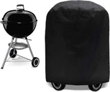BBQ Cover - Barbecue Protective Cover - 70x70 cm - Round BBQ Cover - Waterproof - Universal Barbecue Cover - Outdoor Grill Cover - Round Barbecue - Waterproof UV Cover - Barbecue Cover - Oxford - Waterproof - Weatherproof - Cover
