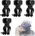 Cane Holder - Crutch Holder - 4 Pieces - For Mobility Scooter Wheelchair Bicycle Rollator - Crutch Holder - Stick Holder - Walking Stick Holder - Universal Crutch Cane Bracket - For Crutches For Mobility Scooter, Assisted Rollator, Wheelchair, Electric Sc