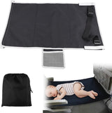 Airplane Bed - Baby Bed - Airplane Beds - Airplane Bed - Airplane Footrest - Must Have For Traveling - Ideal For Airplanes And Cars - Comfortable - Washable - Compact And Portable - Black