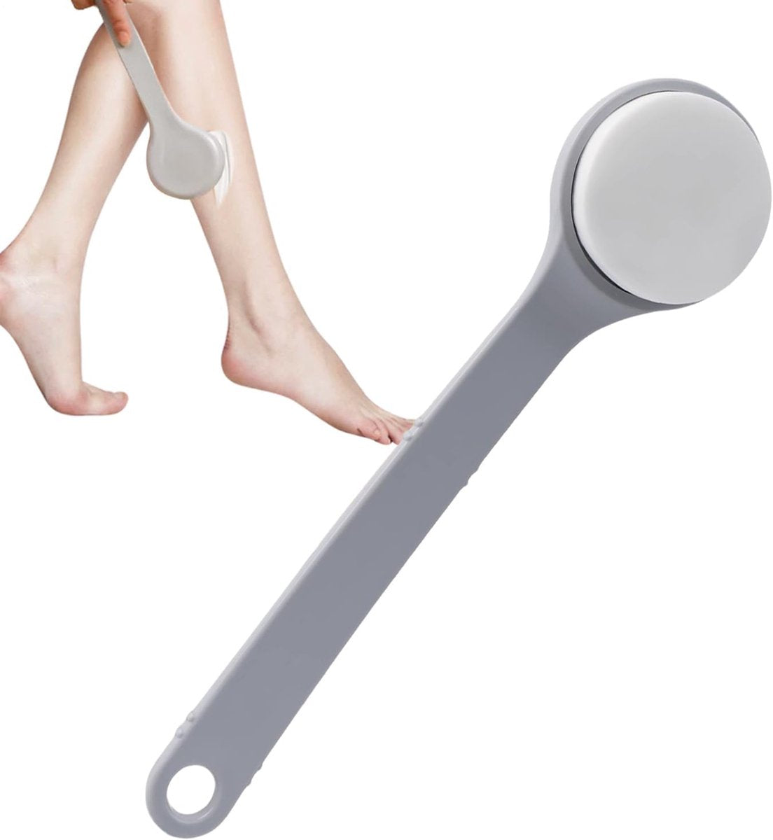 Lotion application aid - Professional back brush - Comfortable ergonomic grip applicator - back application aid - lotion application aid - Skin brush - Practical application aid - Bath brush - Shower brush - Body brush - Apply body lotion