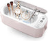 Ultrasonic Cleaner - 15 W - 360º - 50000 Hz - Cleaning Device for Glasses and Jewelry - USB Charging - For Cleaning Jewelry, Watches, Glasses, Rings, Necklaces, Razor Blades, Dentures, Tableware - White - 1 Piece
