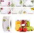 500 Pieces Jam Labels - Self-Adhesive Label - Flower Rectangular Jar Sticker Labels - For Freezer and Refrigerator - Labels - For Containers - Shelf Life Stickers - Shelf Life Labels - Freezer Containers - Refrigerator - Freezer - Writable