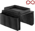 Sofa Tray with Organizer – Armrest Tray – Black