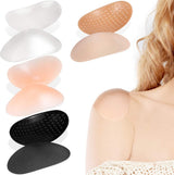 Premium Self-Adhesive Shoulder Pads - 4 Pairs - Reusable - Shoulder Pads for Women's Clothing - Shoulder Pads for Clothing - Shoulder Pads - Silicone Shoulder Pads for Dresses - Breathable - Non-Slip Shoulder Height Enhancer