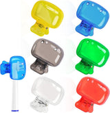 Electric Toothbrush Protective Cap - 6 Pieces - Toothbrush Holder - Protective Cover for Toothbrush Heads - Toothbrush Head Cover Cap - Compatible with Manual and Electric Toothbrushes - Travel Accessories