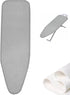 Ironing Board Cover - Ironing Board Cover - Universal - 130x48 Cm - For Steam Iron - Ironing Board Cover For Steam Ironing Station - Suitable For Ironing Board 120x38cm - Silver Grey - 1 Piece