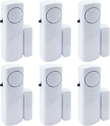 Alarm - 6-piece - Professional door/window alarm - Siren - Security Siren - Wireless anti-burglary alarm - Home burglary - Magnetically operated - Motion sensor - Window/door sensors - Practical - loud - 90dB - Safe and Rest assured
