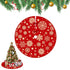 Christmas tree skirt - Christmas tree rug - Christmas rug - Tree blanket - Christmas tree rugs - 90 cm - Christmas tree decoration - Christmas tree rug for under the Christmas tree - Christmas - For Christmas decorations for the holidays