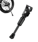 14 Inch - Bicycle Stand for Children's Bikes - MTB Kickstand - Single Bicycle Stand - Bicycle Accessories for Children - Bicycle Stand - Side Stand for Bicycles - Bicycle, E-Bike, City Bike & Mountain Bike - Black - Easy to Install
