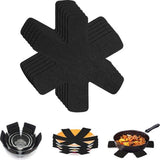 Pan Protectors - 6 Pieces - 38 Cm - Pan Protector - For Between Pans - Protection Set - Prevent Scratches on Cutlery - Anti-Scratch - Heat Resistant - Black