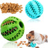 Dog Ball 5 Cm - 2 Pieces - Dog Toys - Dog Snack Ball - Dog Toys - Dog Chew Toy - Dog Toys - Dog Intelligence Toys - Green+Blue