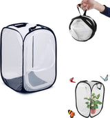Insect Net - Insect and Butterfly Habitat Cage - Insect Breeding Net - Insect Hotel - Large Portable - Insect Monarch Butterfly - Pop-Up Cage - Garden Toy - Discover Butterflies and Ladybugs for Children - 60cm High