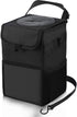 Car Trash Can - Car Seat Organizer - 6 L - Waterproof - Car Interior Accessories - Portable Vehicle Trash Can - Leak-Proof and Foldable Waste Bin - Extra Storage Bags - Car Storage - Trash Can - Trash Can Organizer - Travel Goods - Black