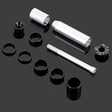 Stem Extender - Professional Stem Extender - Bicycle Handlebar Riser - Bicycle Handlebar Riser - Comfortable Cycling - Sturdy - Non-deformable - Comfort - Stability Performance - Ideal for Everyday Cyclists / Cycling Enthusiasts - Black